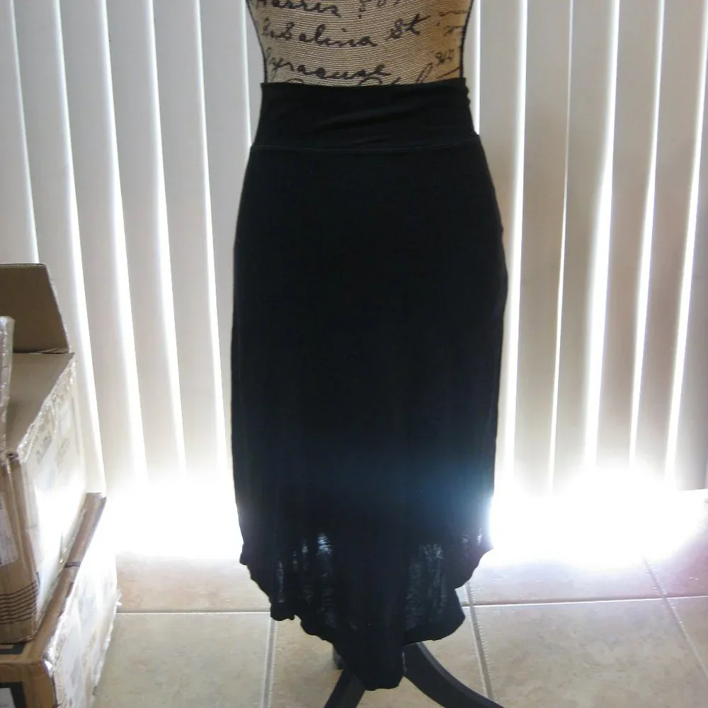 NWT Guess black mermaid fishtail skirt XS extra small